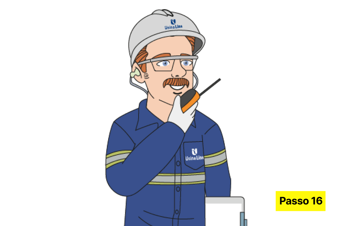 Passo 16: Comunicar conclusão ao COI